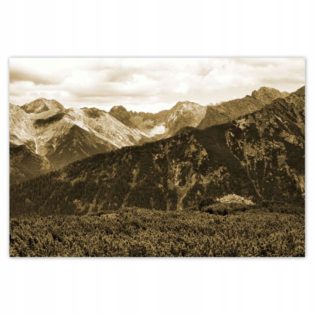Plakáty 200x135 Tatry Polské hory Pohled