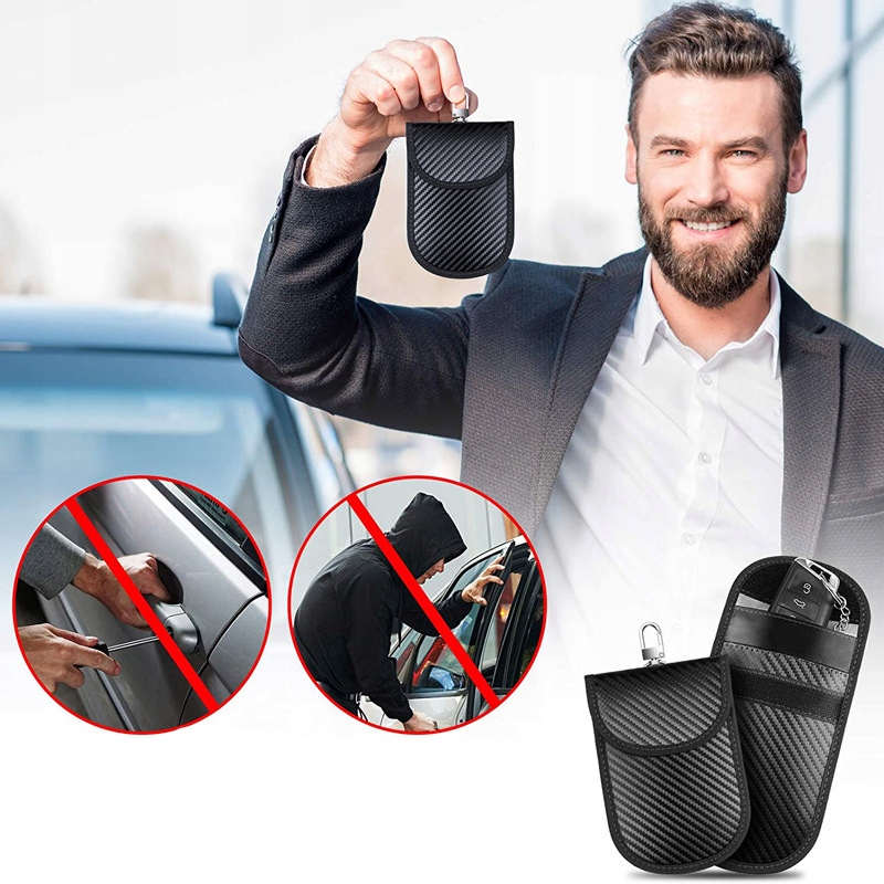 2x ETUI POKROWIEC RFID NA KLUCZYK KARTĘ Marka Nela-Styl