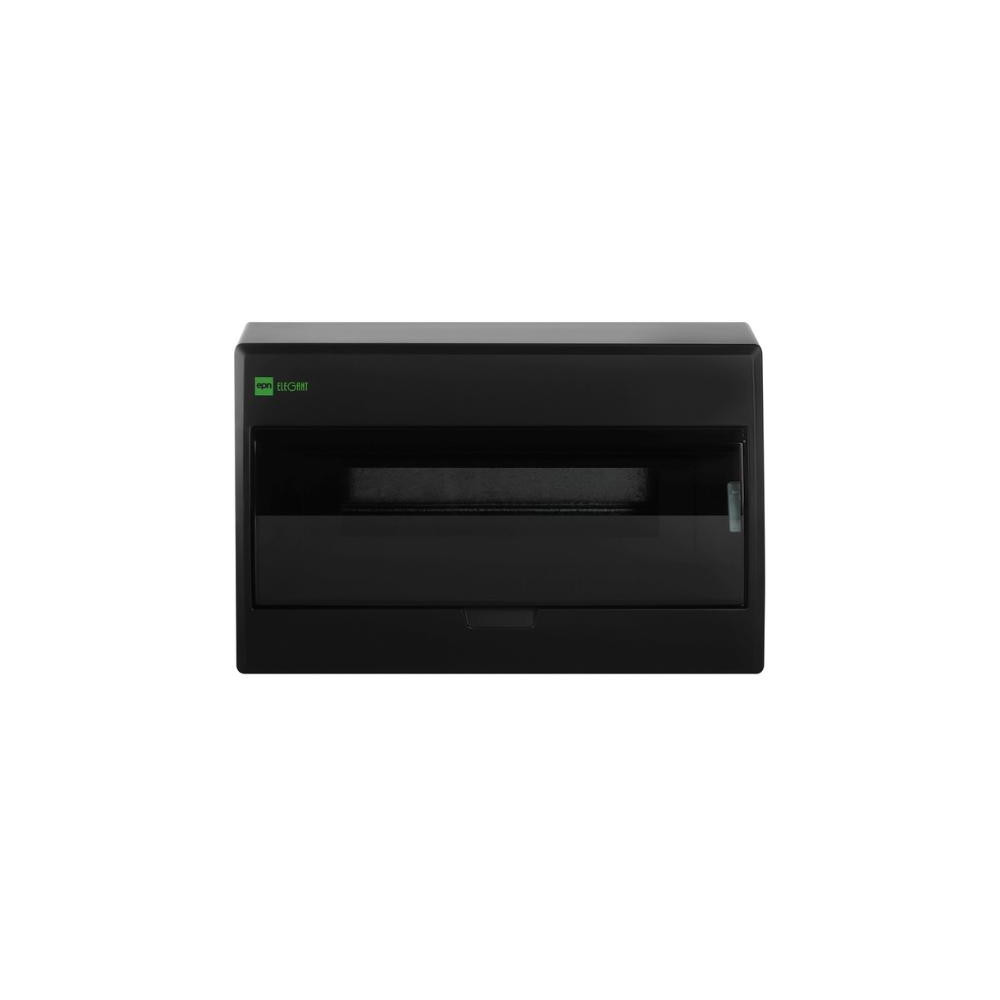 Rozvaděč Elegant nástěnný 1x12 IP40 Pe+n černý