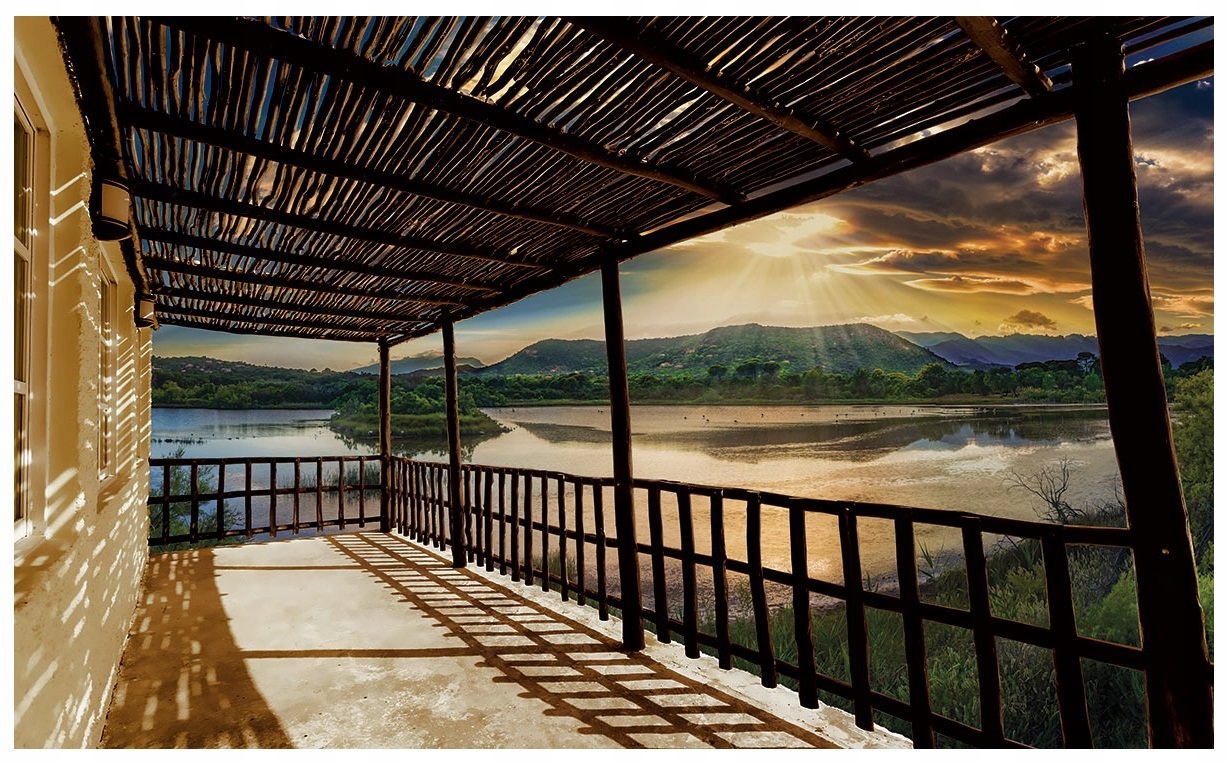 Fototapeta 3D pohled z terasy fototapety 416 x 254