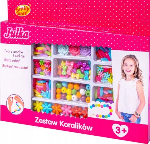 

Smily Play Zestaw koralików 160el biżuteria ozdoba