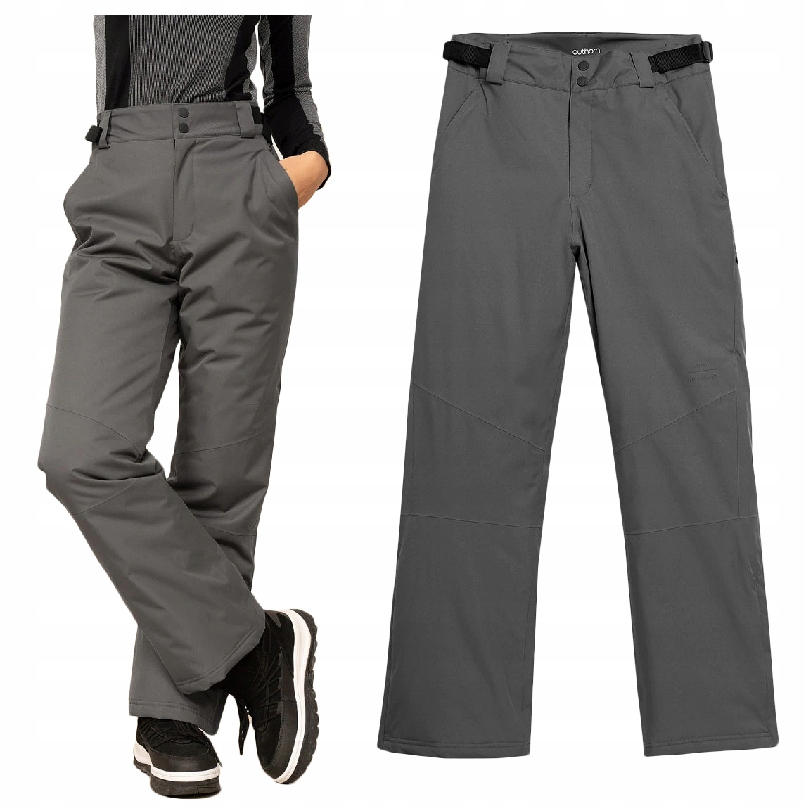 Spodnie Narciarskie snowboardowe damskie na narty Outhorn 8000 TRF029 L