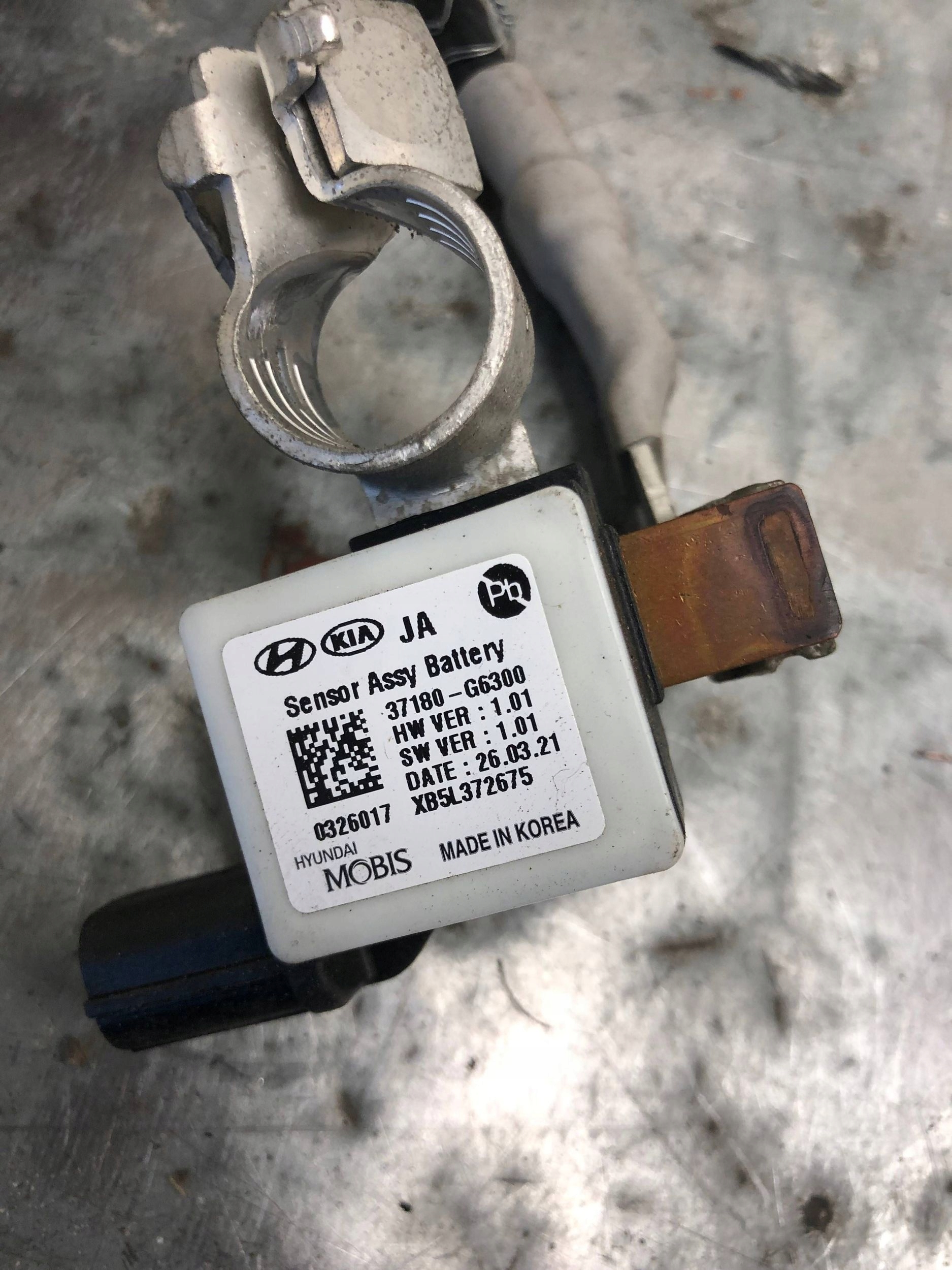 Batteriemanagement Sensor KIA PICANTO III 37180-G6300