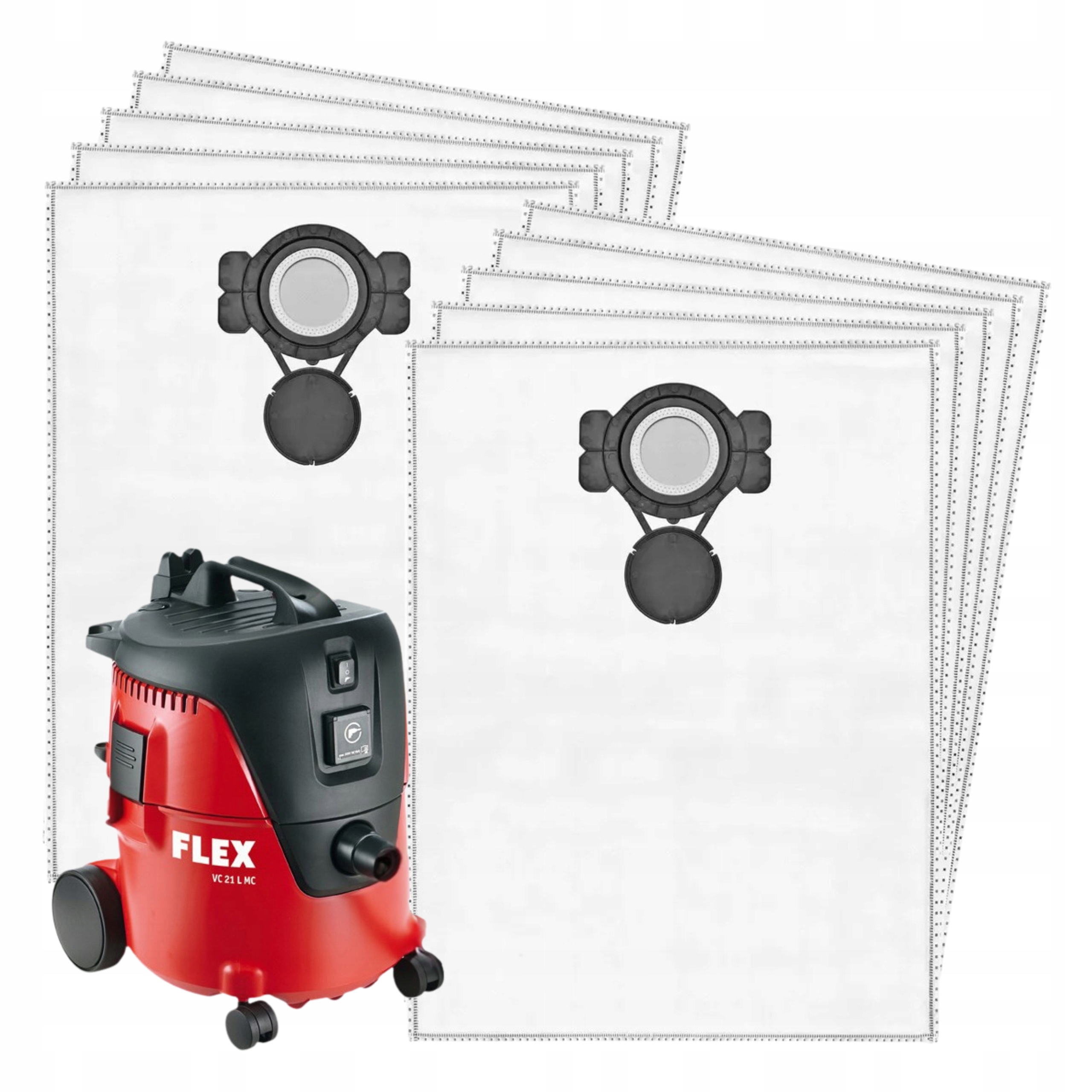 10x Worki XL do odkurzacza Flex VC21 VC21LMC VC25 VC25LMC VC26 VC26LMC 20L