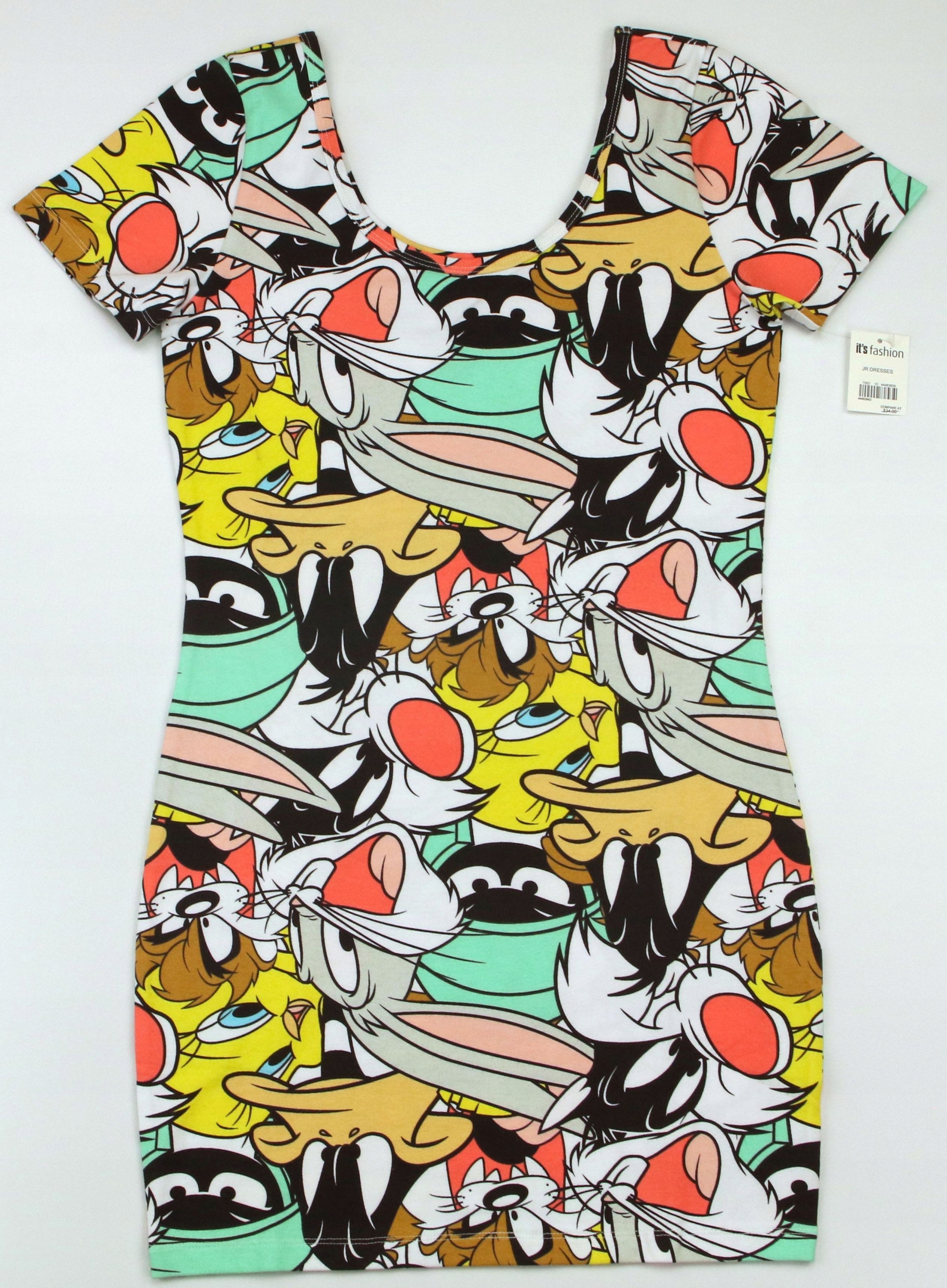 

$34 Looney Tunes Zwariowane Melodie Sukienka r. M