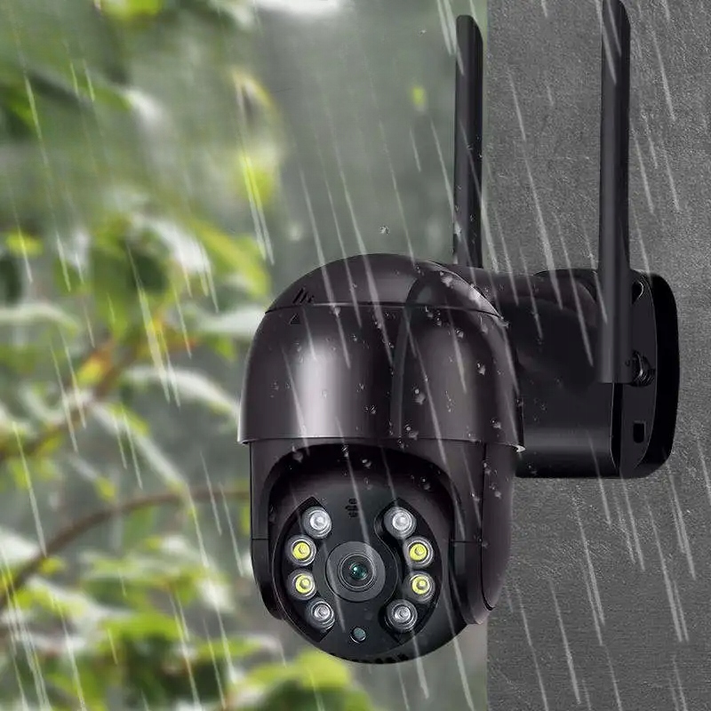 Kamera Obrotowa Zewnętrzna WiFi BEZPRZEWODOWA 8MPx UHD 4K MONITORING DOMU Model K-9