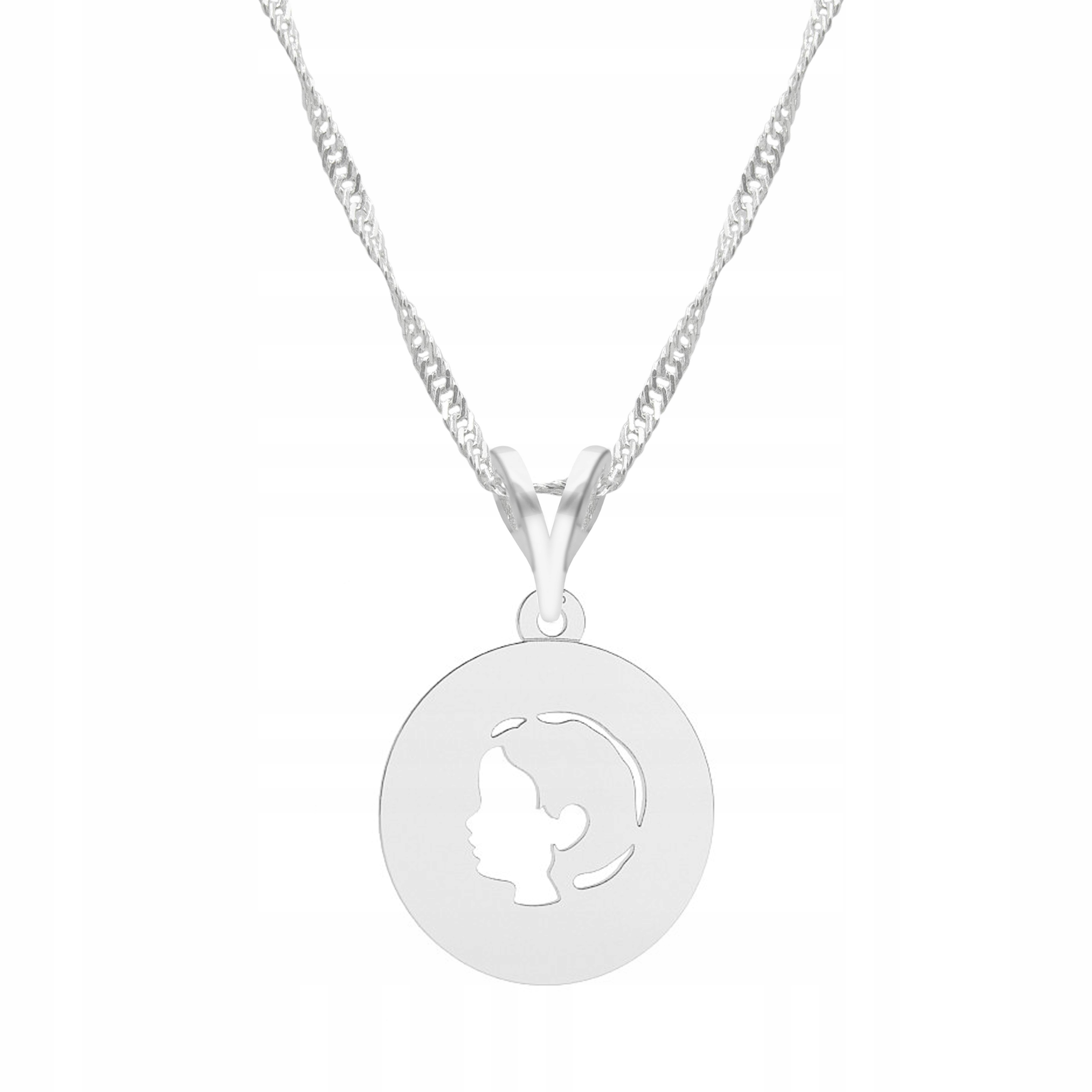 Stříbrný řetízek náhrdelník 925 Chlapec Dítě