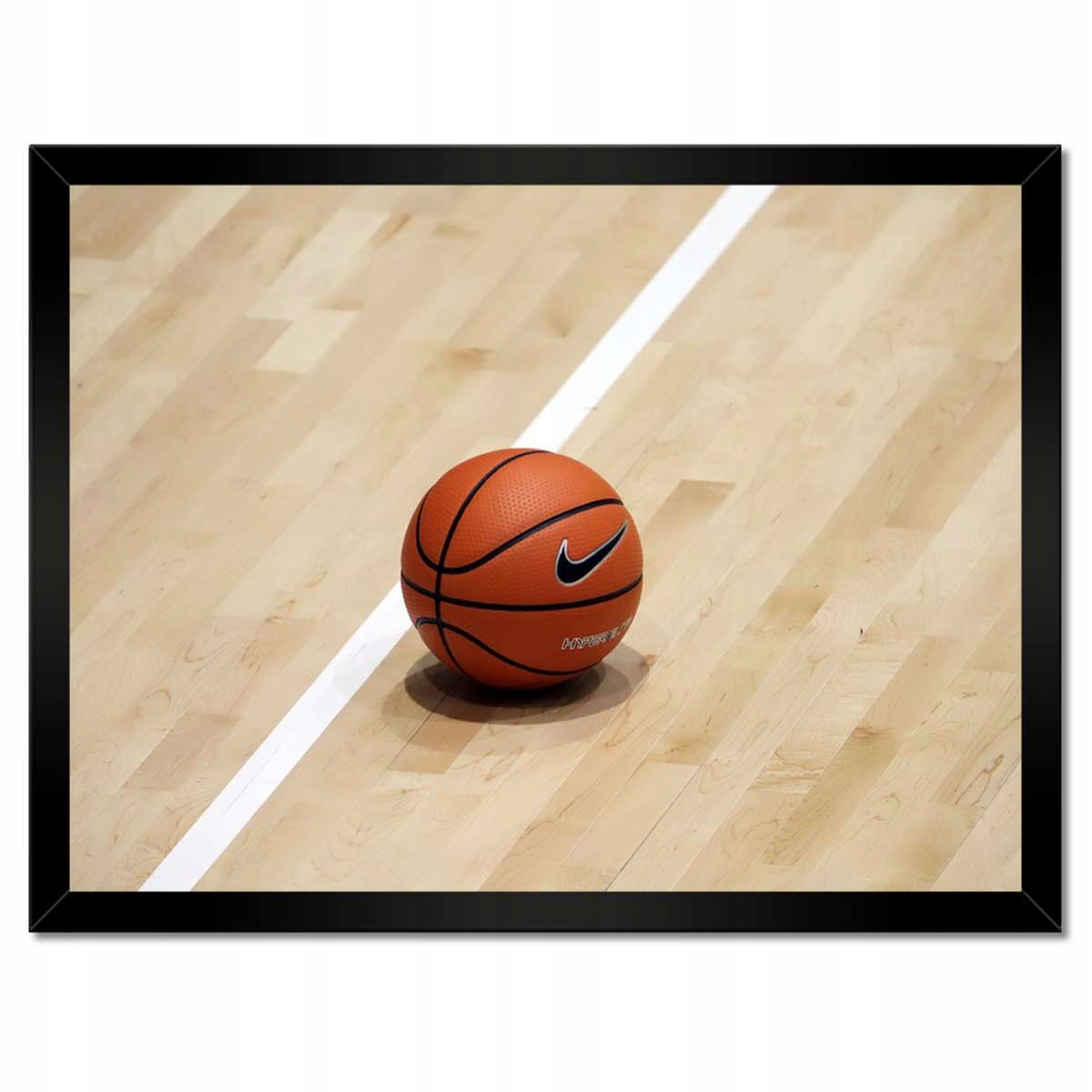 Plakáty v rámu 40x30 Basketbalový míč Koš