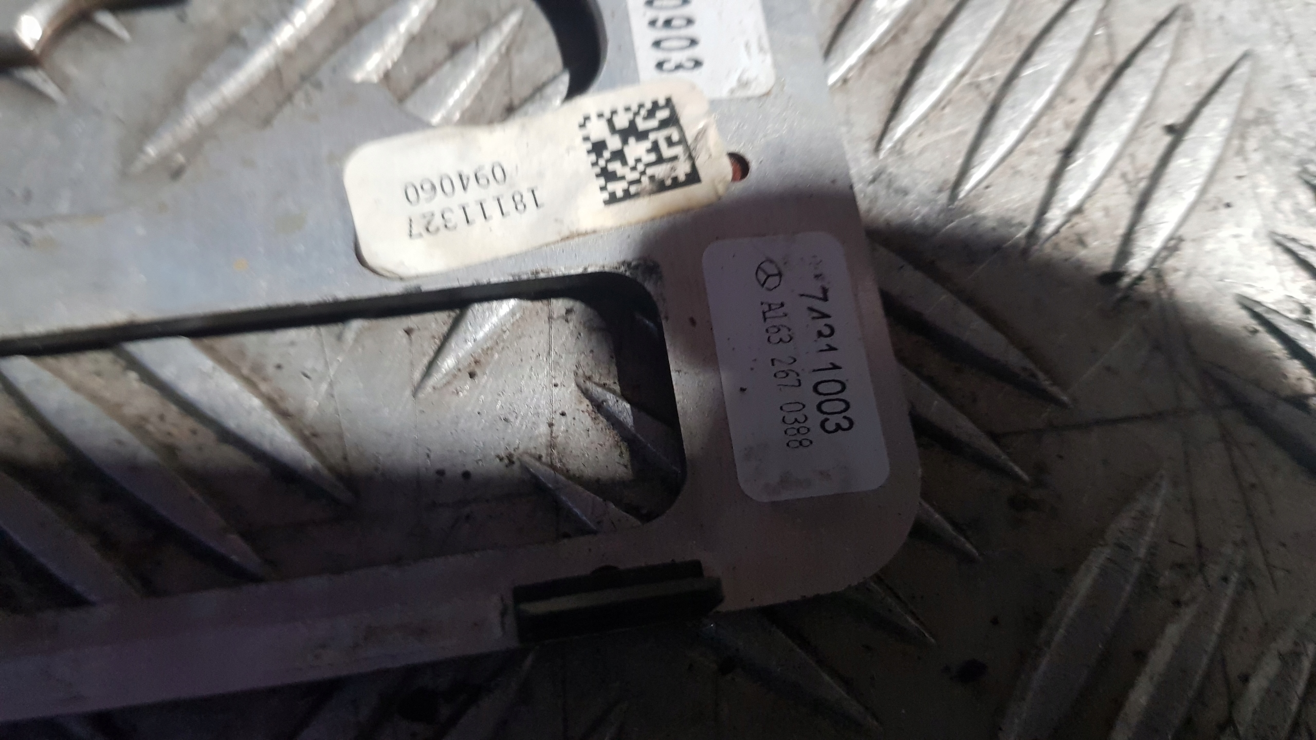 MERCEDES W163 frame DEKOR MIESZKA A1632670388