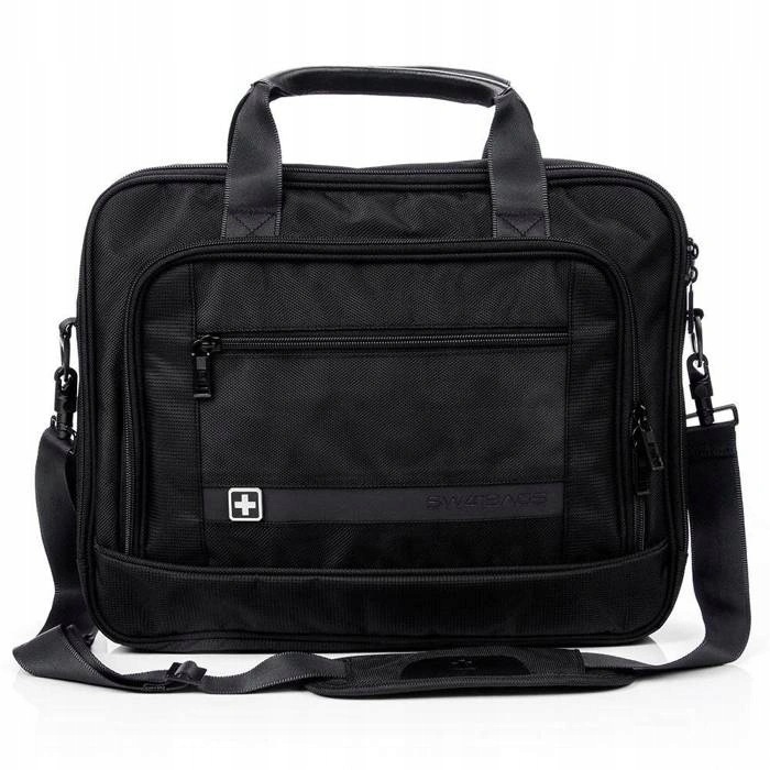 Taška na Notebook Swissbags Lausanne 15L Business Kožená rukojeť Elegantní