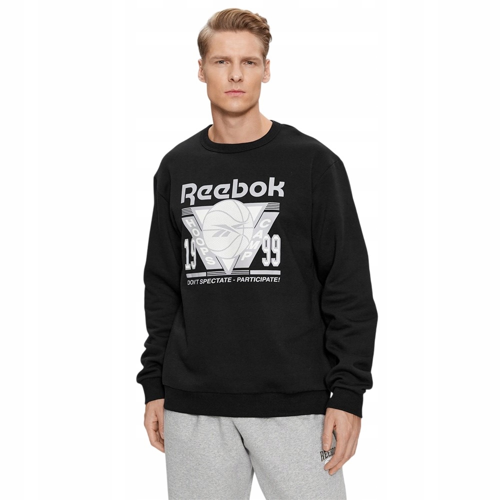Pánská mikina Reebok Basketball černá IL4432 S