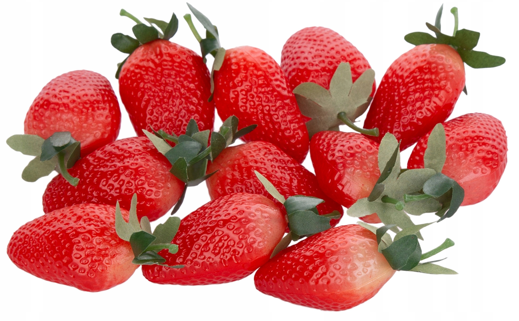 TRUSKAWKI SZTUCZNE 12 SZT DEKORACJA OZDOBA