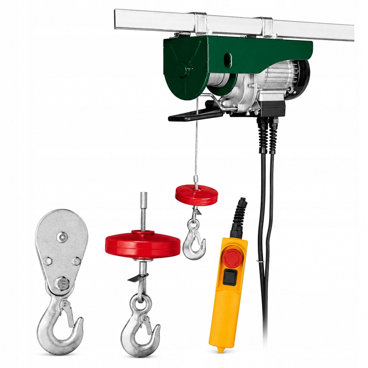Parkside Psz 250 A2 Elektryczna wciągarka linowa mocny silnik 500W 250kg
