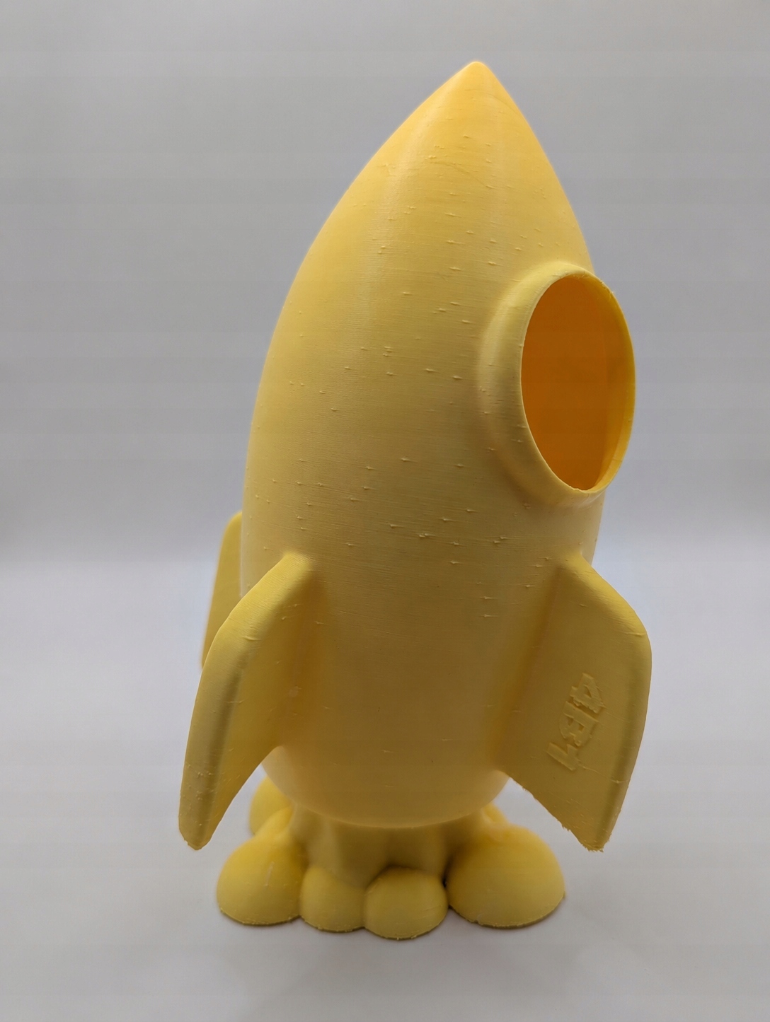 Raketa 3D domeček pro křečka * moderní * pro malé hlodavce * žlutý