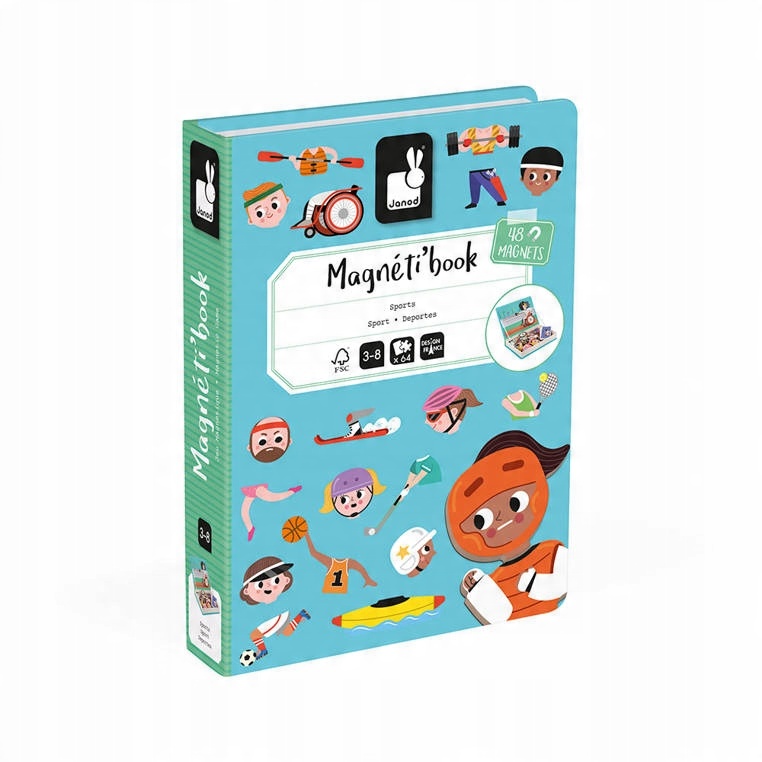 

Magnetyczna układanka Sport Magnetibook Janod
