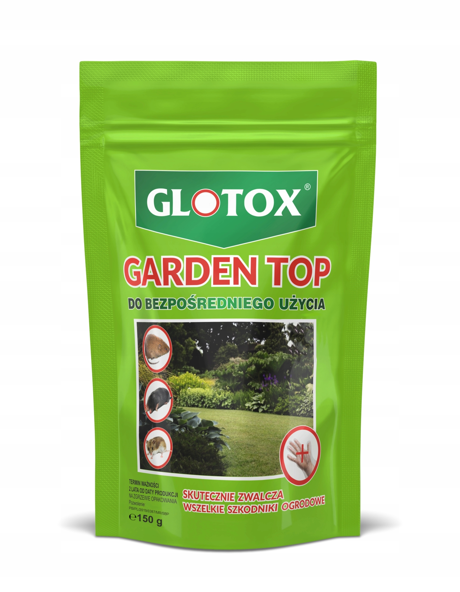 

Glotox trutka na krety i nornice w paście 150G