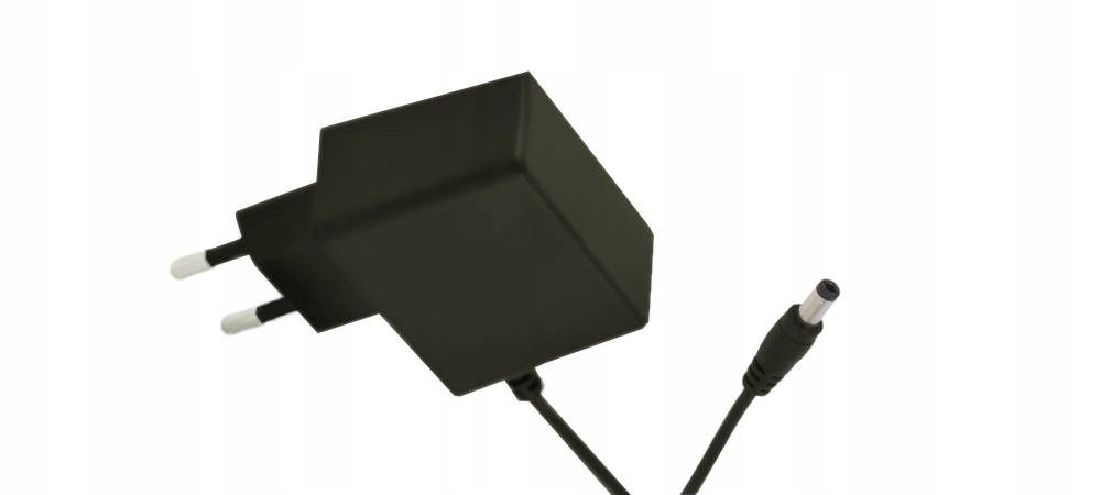 Wtyczkowy zasilacz impulsowy 12V/0.5A/6W z wtykiem DC 5.5x2.1