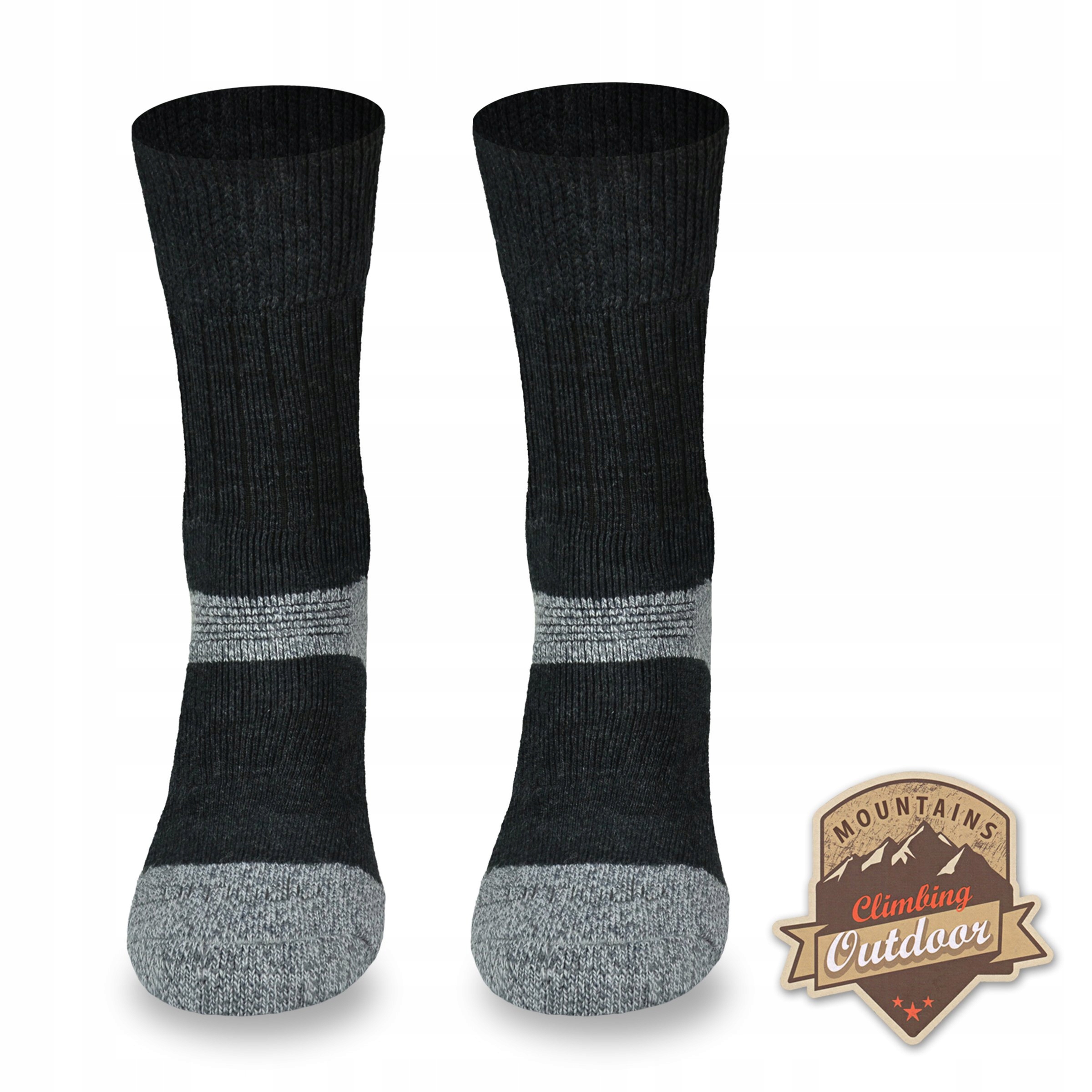 Profesjonalne techniczne skarpety górskie - merino Kolekcja Skarpety trekkingowe merino