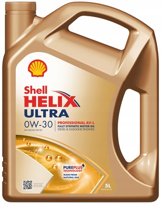 Shell Helix Ultra Av-l 0W30 5L C3, VW504.00/507.00
