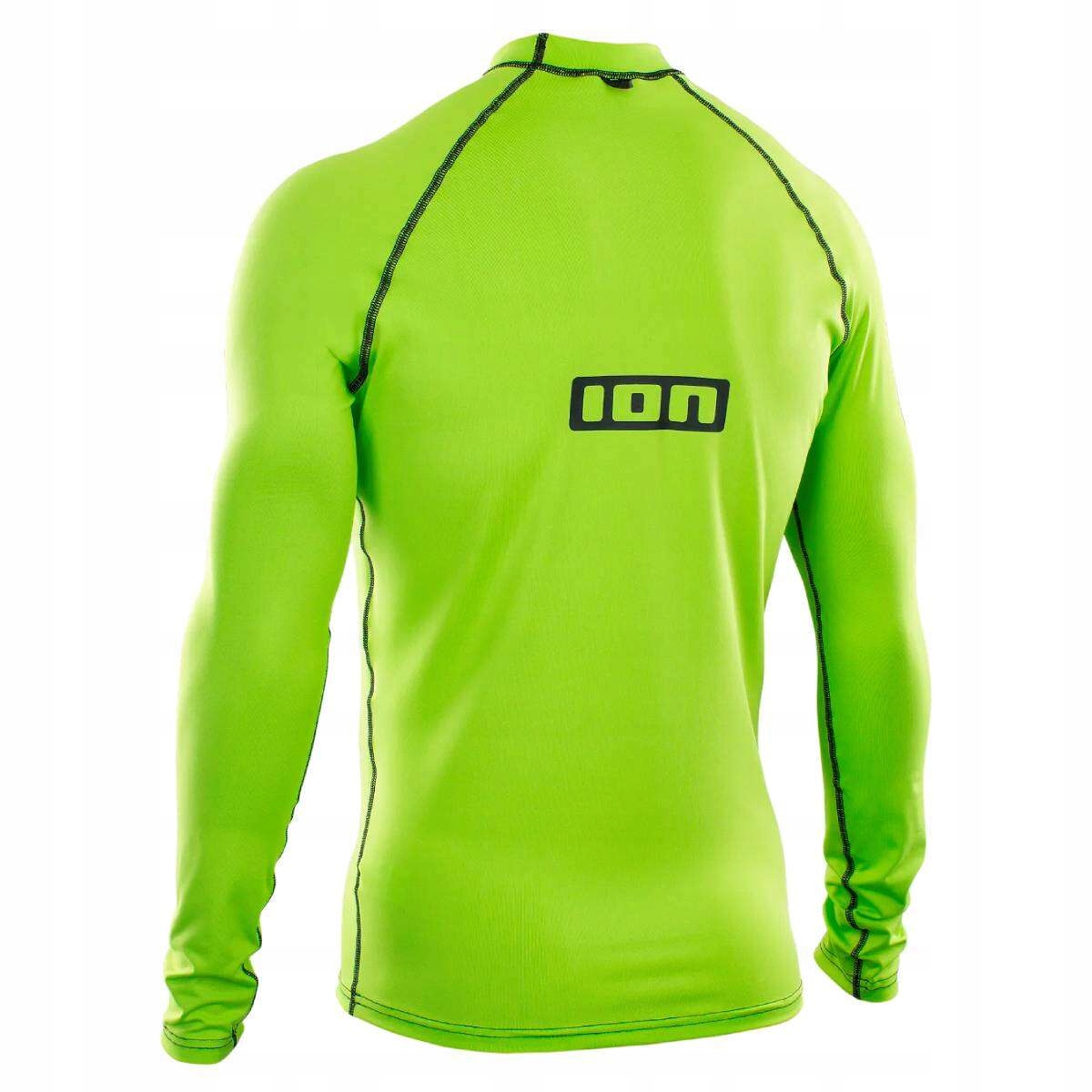Koszulka ION Rashguard Men LS - Promo Lime Green 2024 XL Płeć nie dotyczy