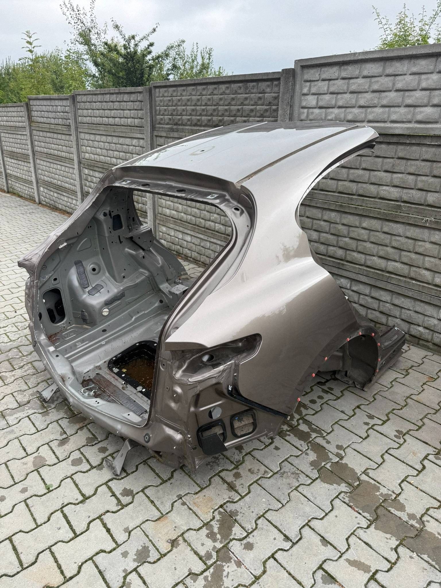 Alfa Romeo Stelvio rear panel sump quarter fender rear