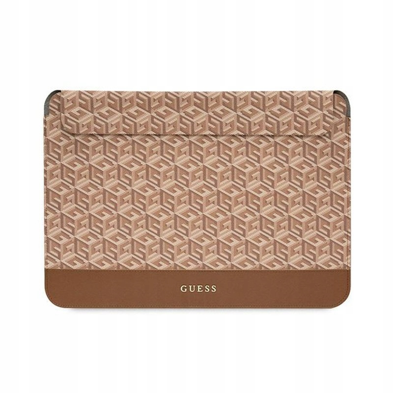 Guess Computer Sleeve Pouzdro na notebook 16" (hnědé)