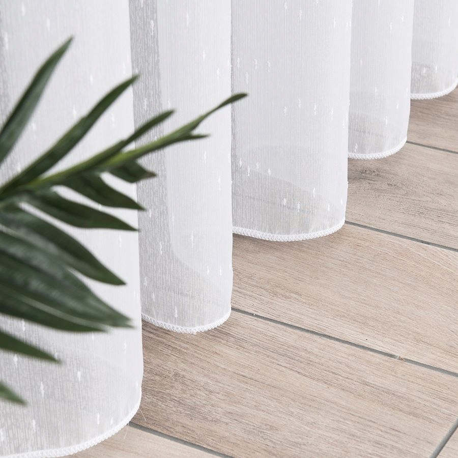 Hotová Záclona , markýza, Jemný Déšť Sobolí šíře 700 cm, páska, Oka Na Míru