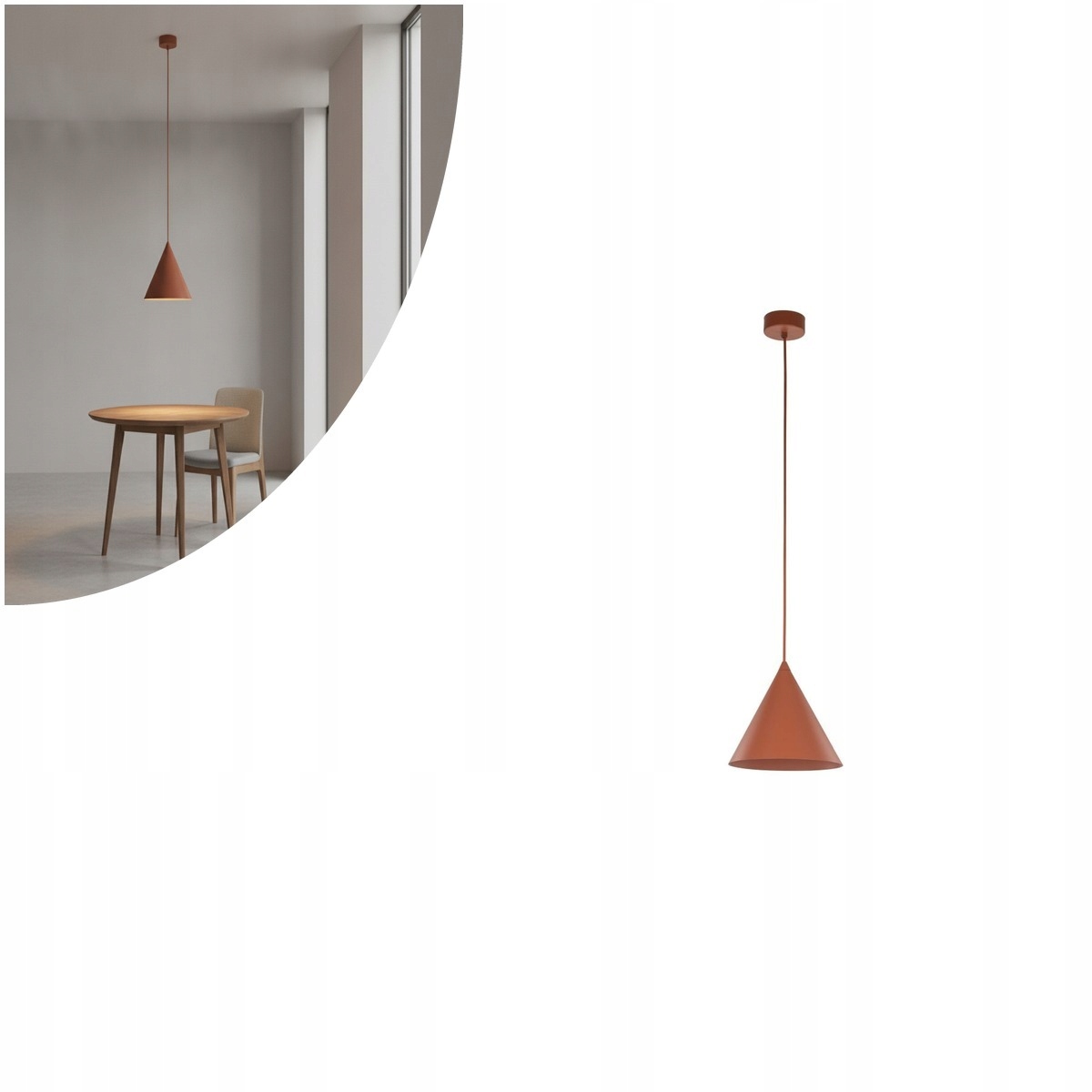Závěsná lampa Cono Brick 10076 Tk Lighting