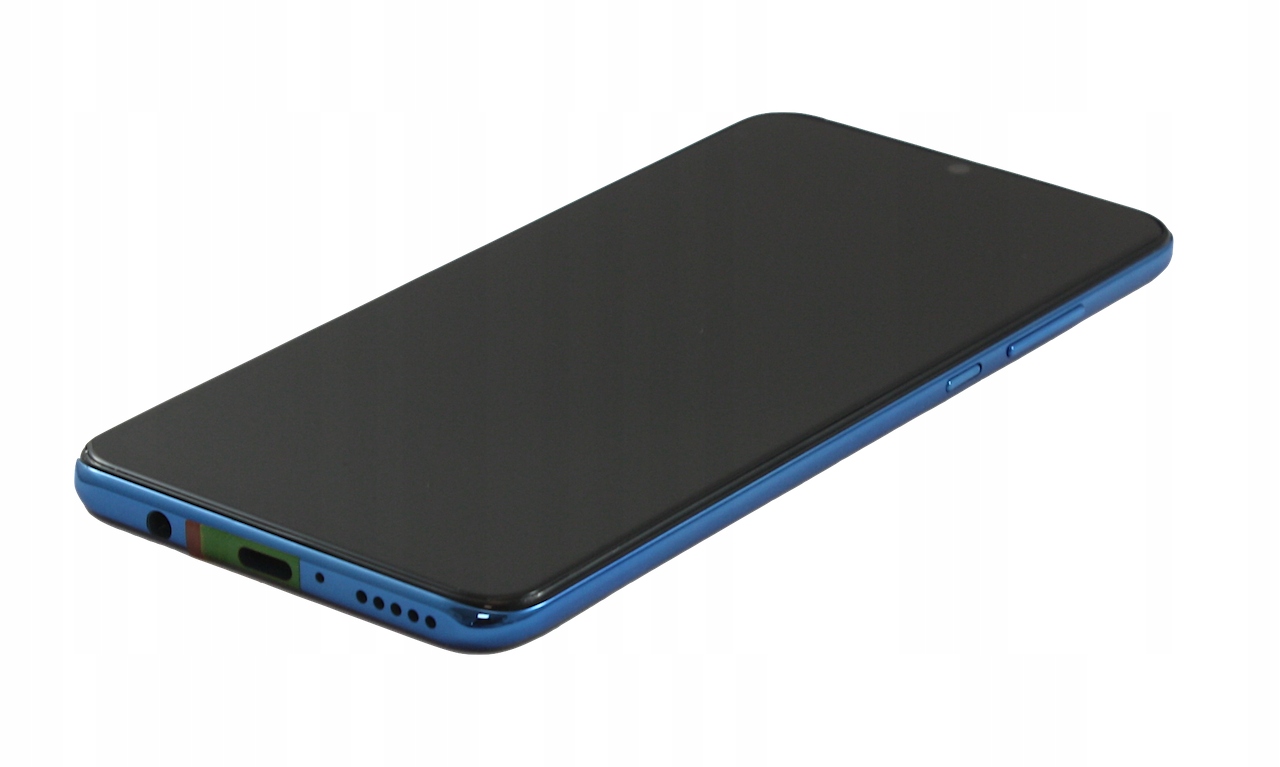 Wyświetlacz LCD Huawei P30 Lite + ramka niebieski Pasuje do marki Huawei