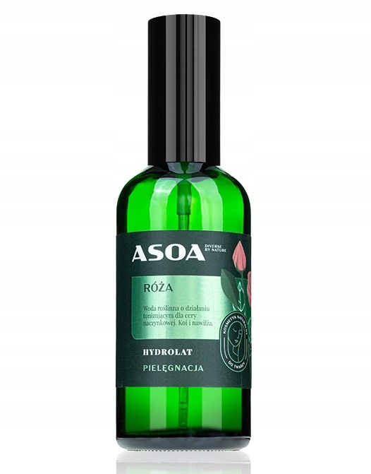 ASOA HYDROLAT RÓŻANY WODA Z RÓŻY DAMASCEŃSKIEJ