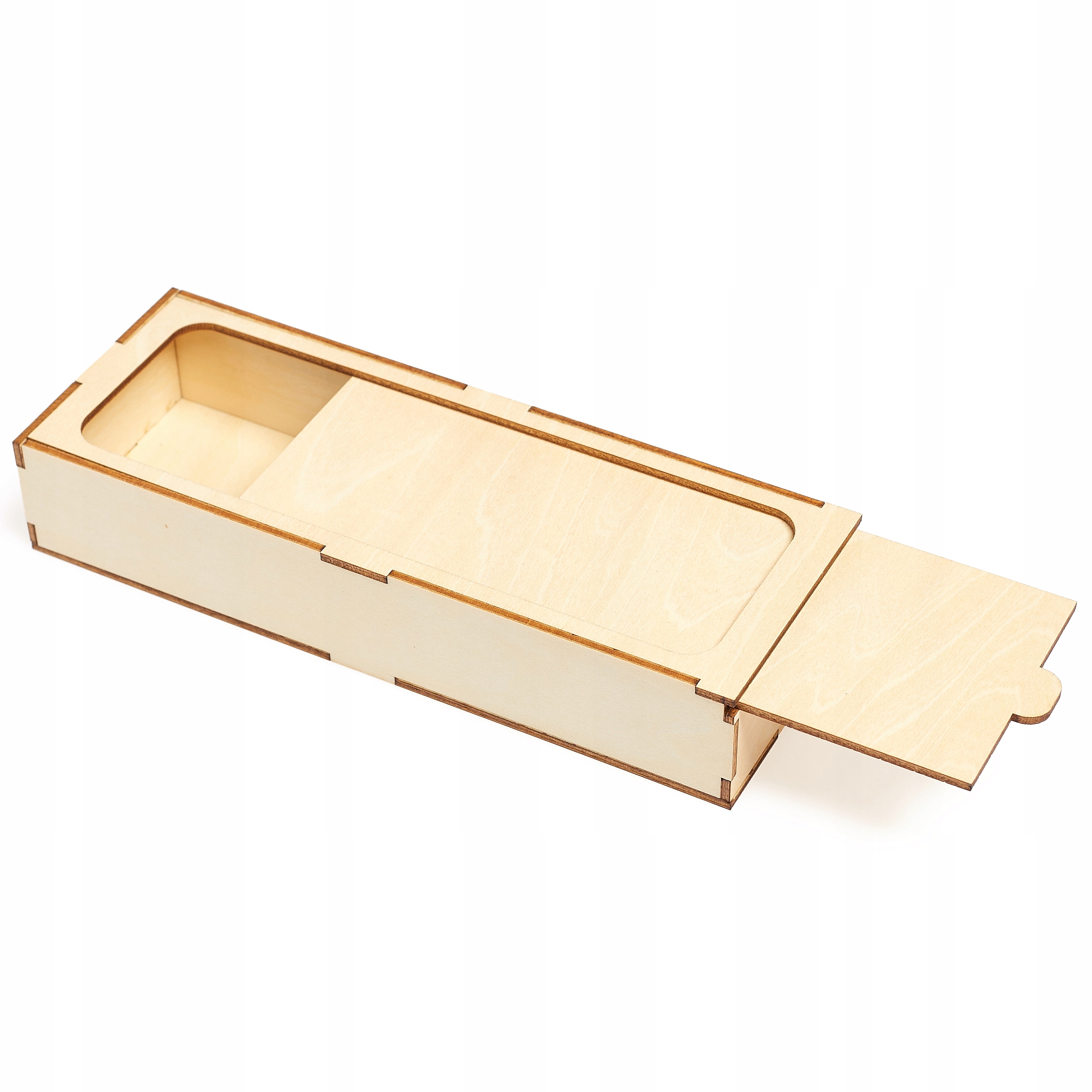 TOLLTARTÓ FA DOBOZ GRAVÍROZÁS LOGÓ AJÁNDÉK Termékmagasság 8 cm