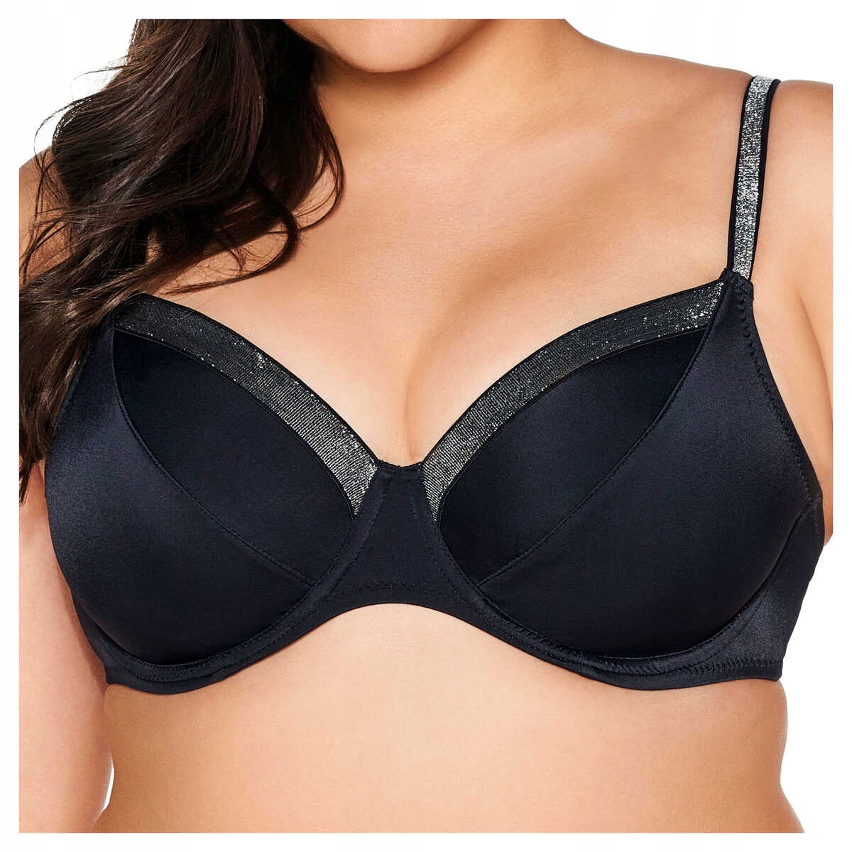 Ava Plavková podprsenka měkká podprsenka soft Sk 225 černá 95D