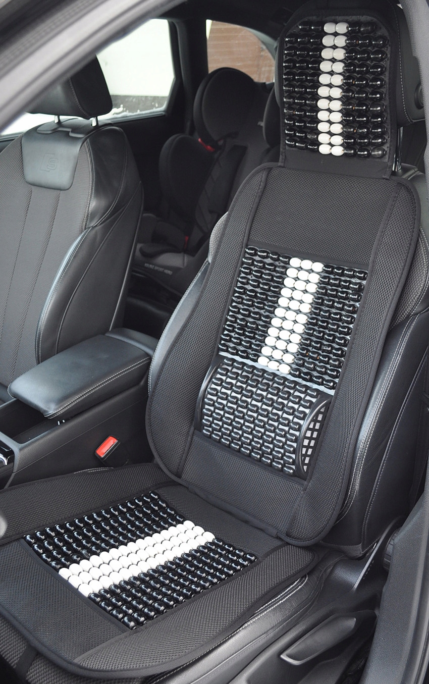 MATA PROFILOWANA NA FOTEL KORALIKI SAMOCHODOWE DREWNIANE KORALE MATOKORALE Producent Amio