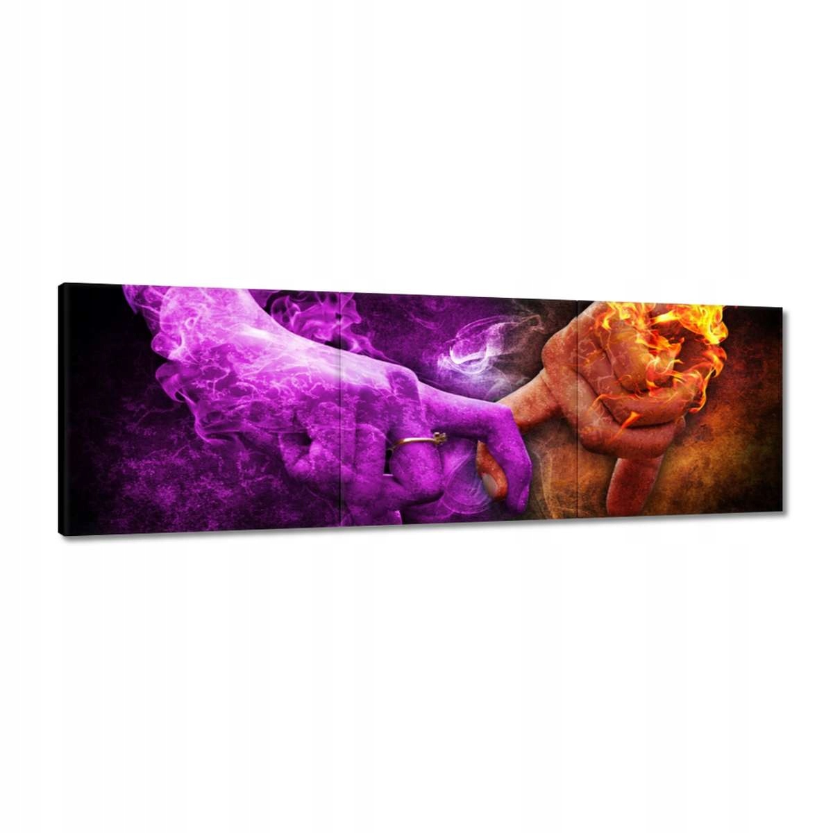 Obrazy 120x40 Milostný dotek