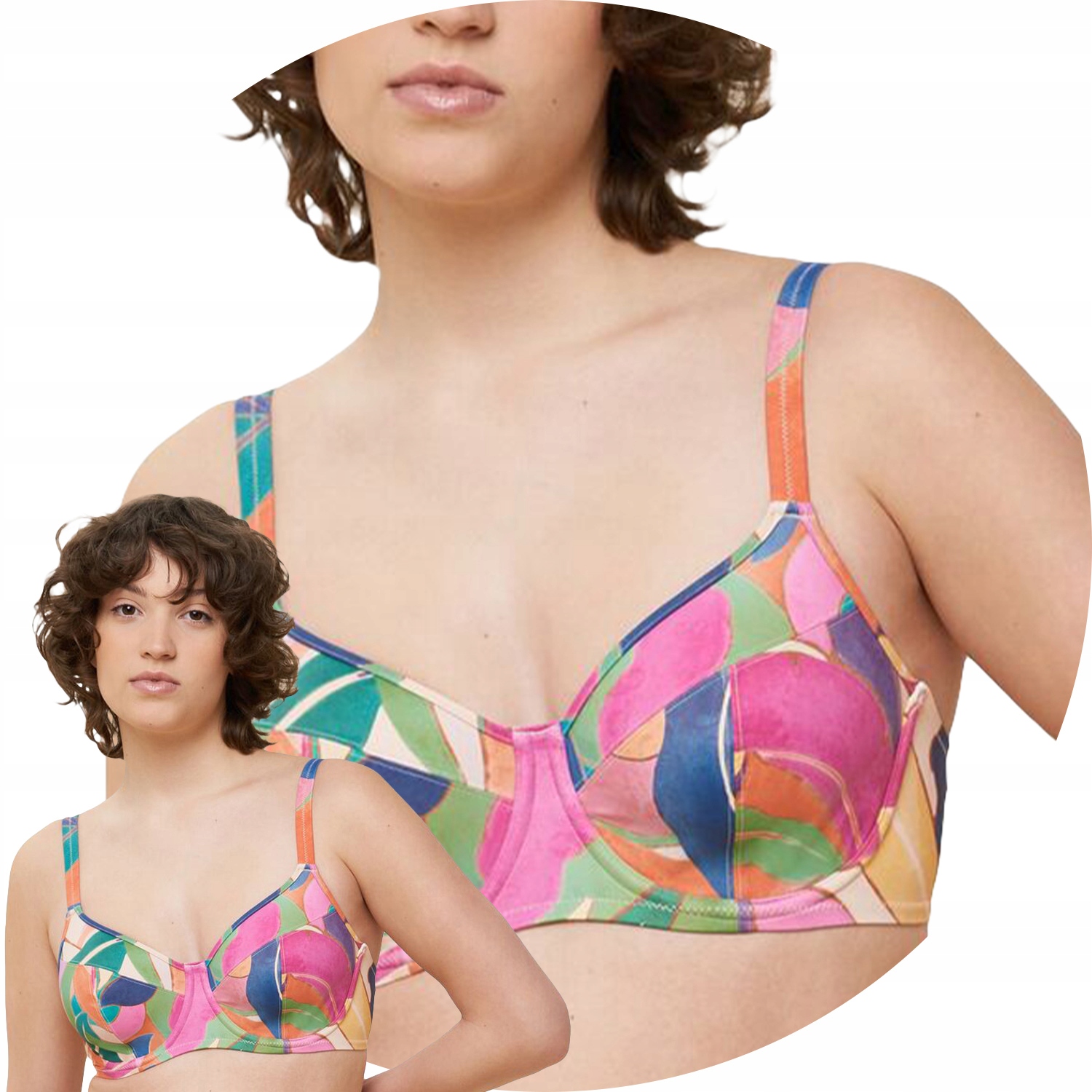 Triumph 10214546 Summer Allure růžová 85C koupací podprsenka Měkká