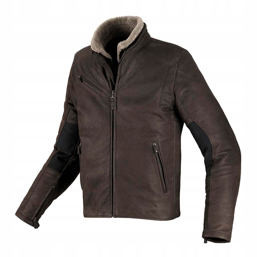 Kurtka skórzana SPIDI Firebird P158 Brązowa 56