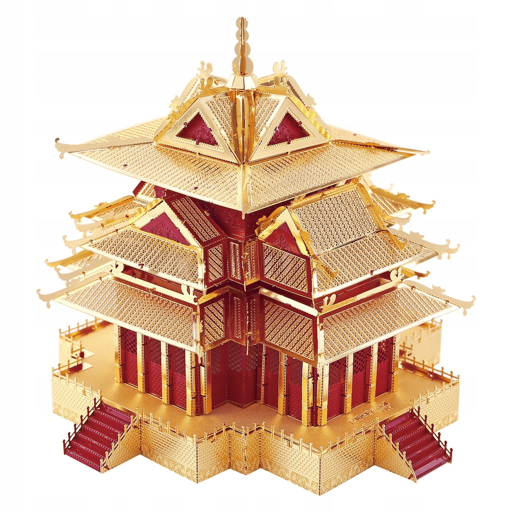Puzzle 3D Piececool Metalowe Model Strażnica Miast