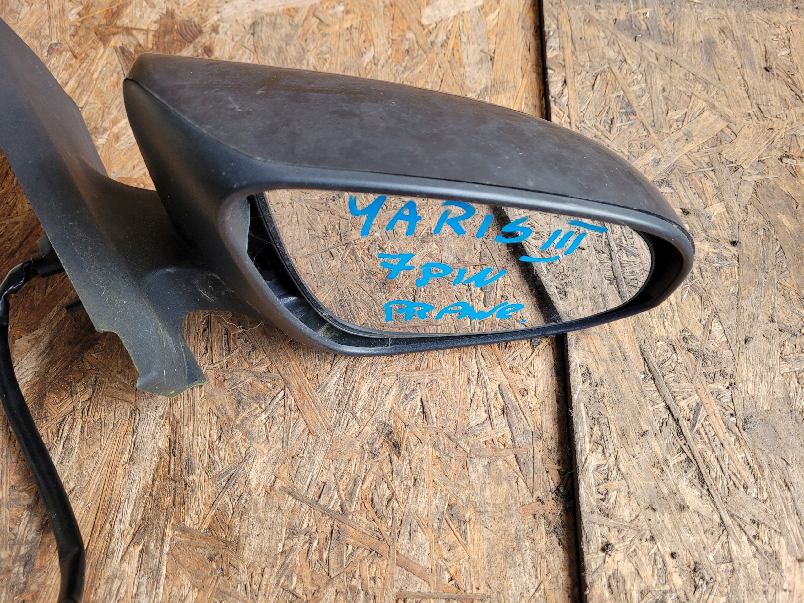 mirror exterior right TOYOTA YARIS III 7PIN