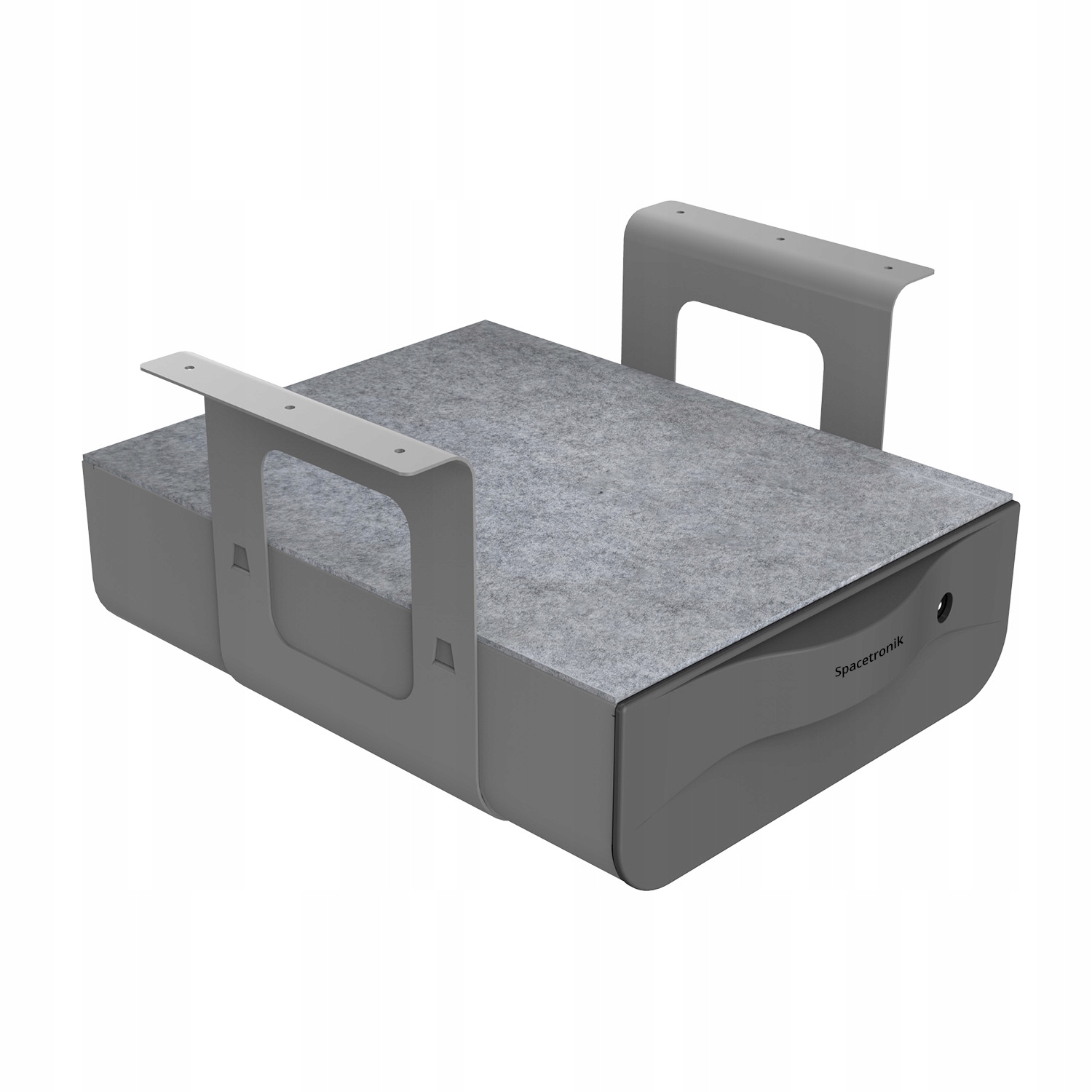 Šuplík Uzamykatelná na klíč Spacetronik šedá