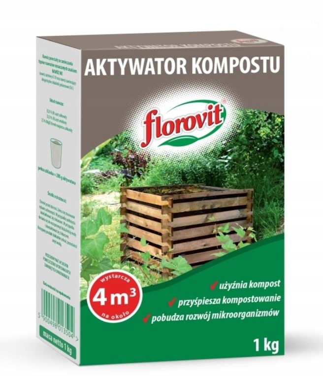 

Florovit Aktywator Kompostu Przyspiesza 2KG