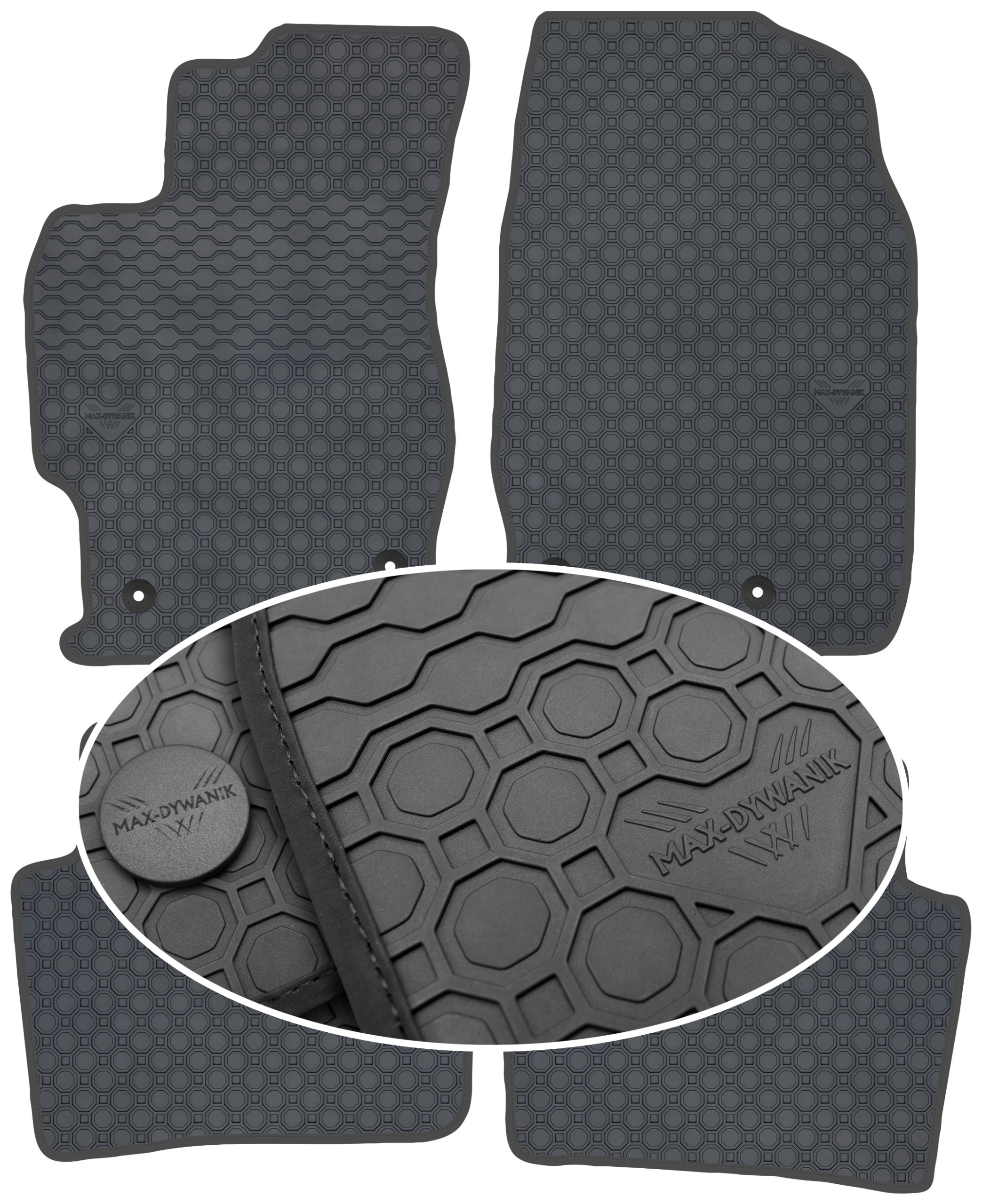 Mazda 6 II 2008-2012 Koberce Čierne