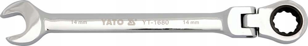 Klucz płasko-oczkowy z grzechotką 24 mm YT-1690-Zdjęcie-0