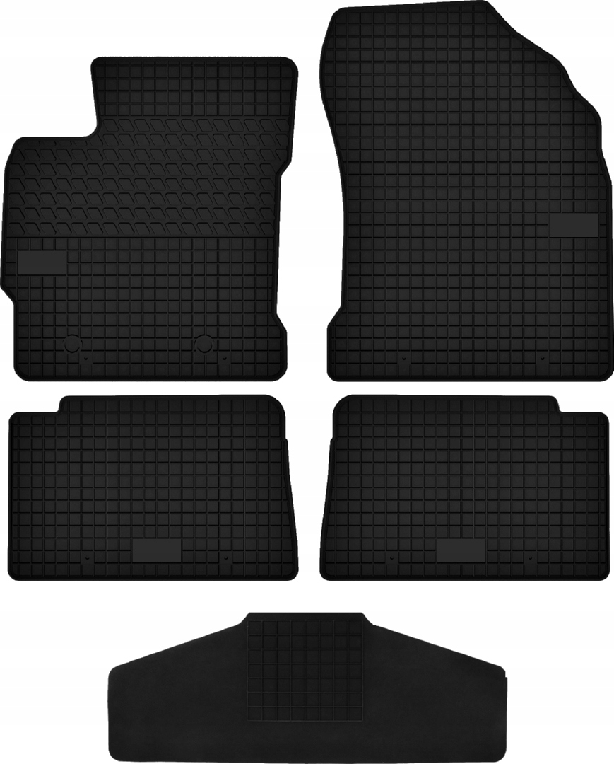 Gumové koberce určené s tunelem pro Toyota Corolla X E14/E15 2006-2013