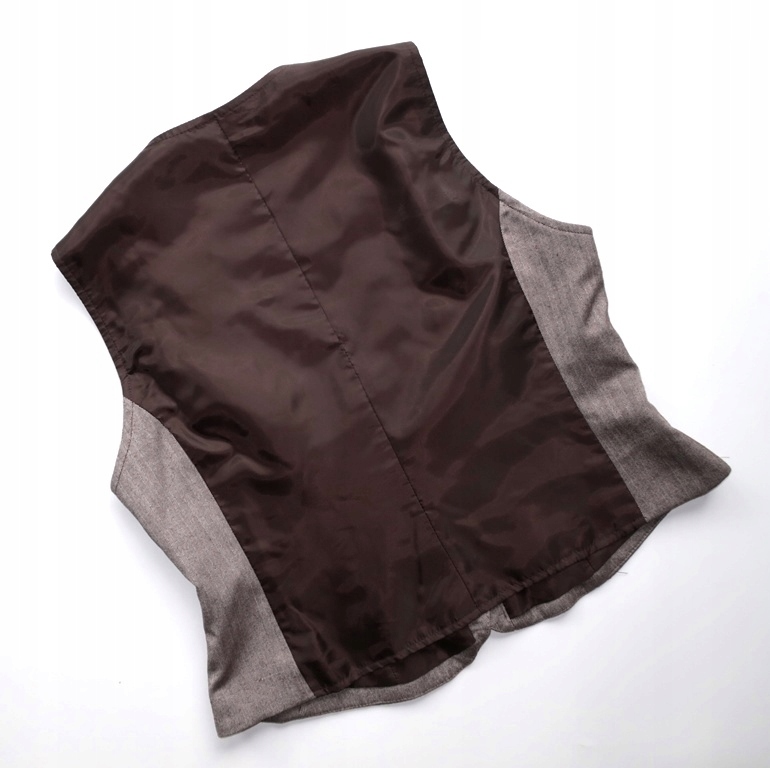 MARKS&SPENCER 42 XL BRĄZOWA KAMIZELKA JODEŁKA Model KLASYCZNY