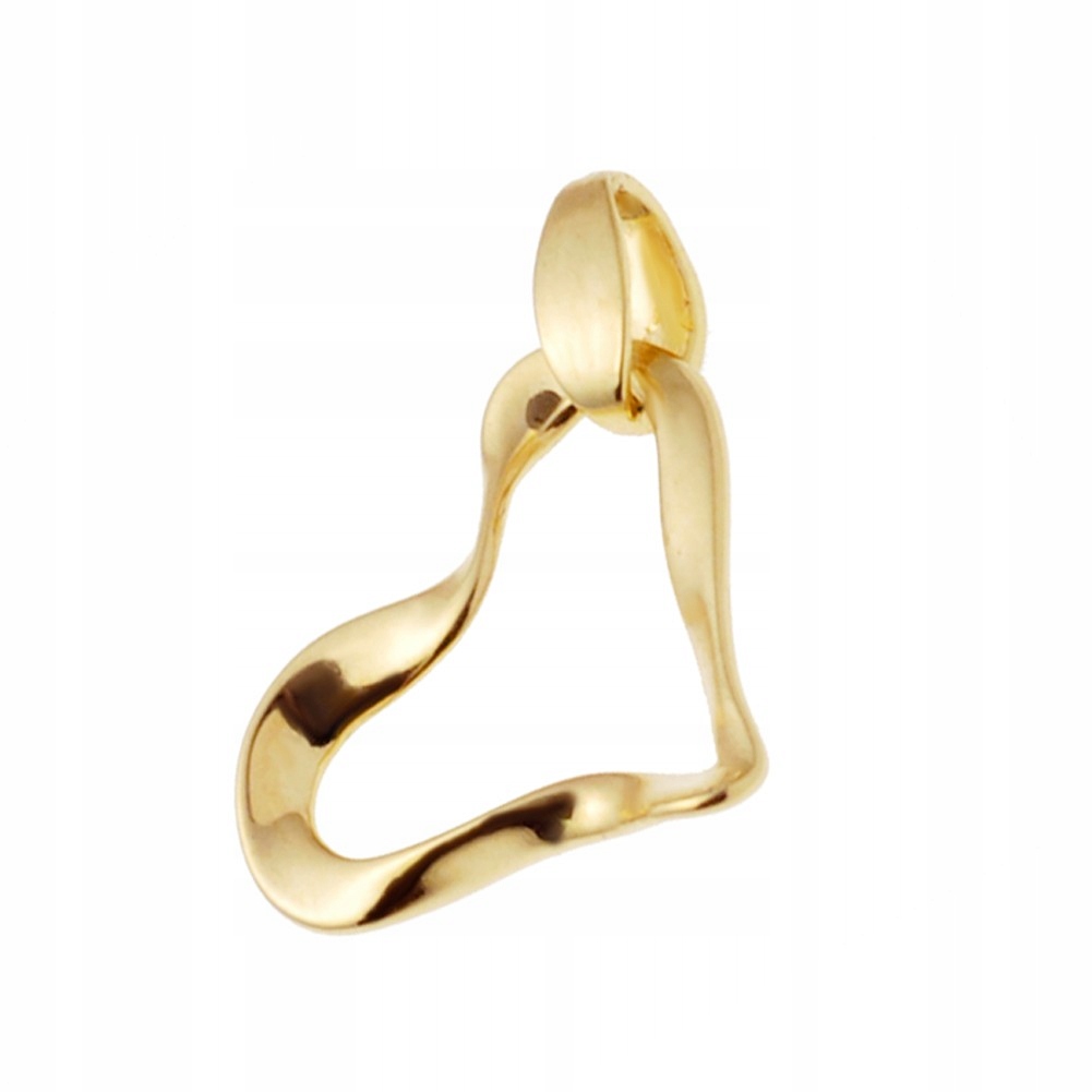 Zlatý přívěsek srdce 585 14 k