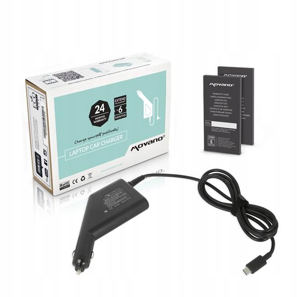 Napájecí adaptér do auta Movano 100W Usb type C Usb-c