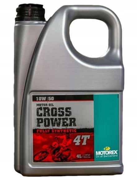 OLEJ MOTOREX CROSS POWER 4T 10W50 4L