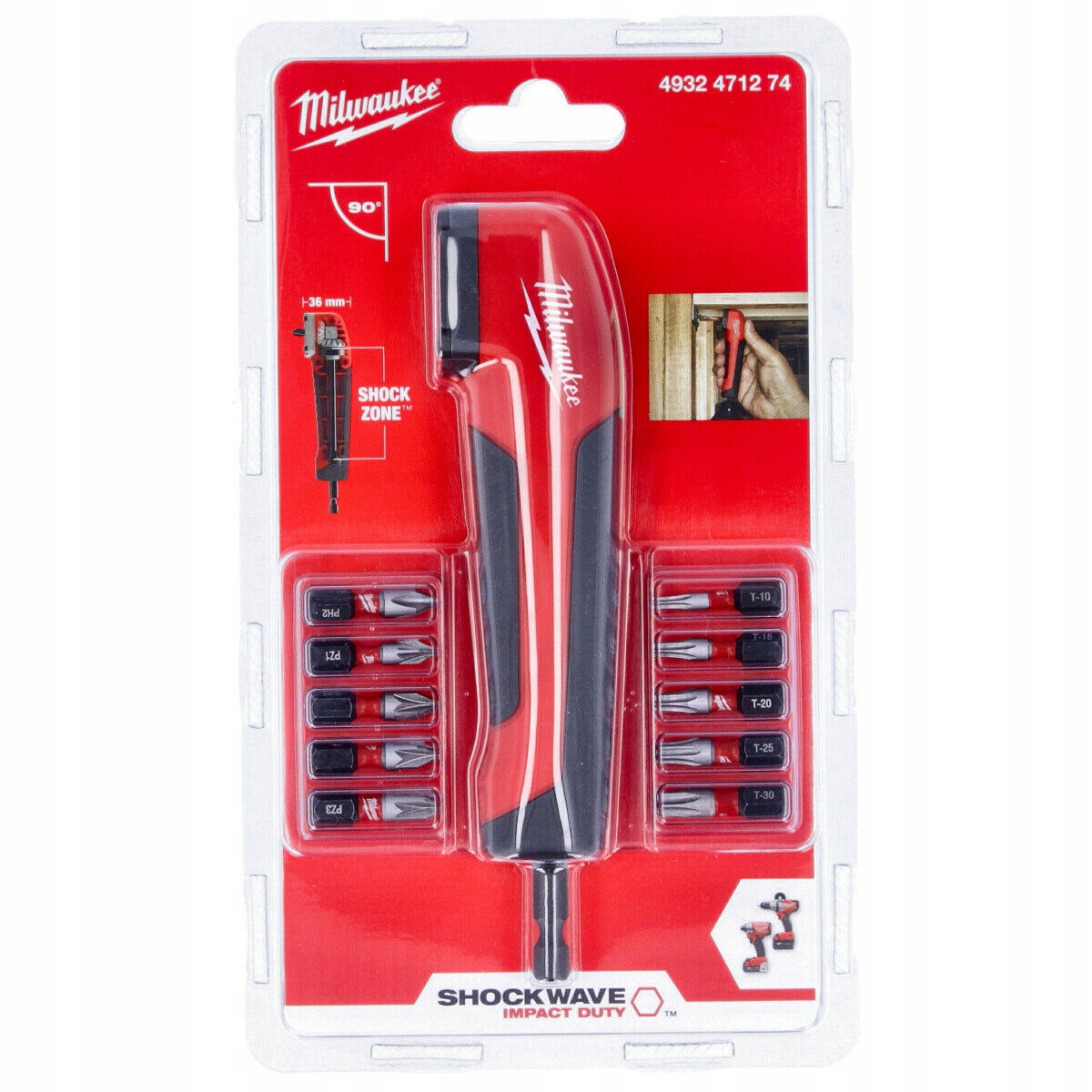 

Milwaukee Przystawka Kątowa Adapter Przekładnia