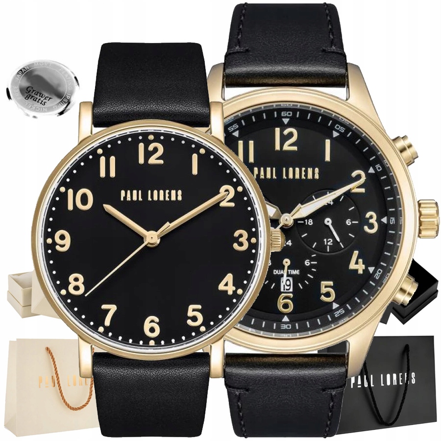 Sada hodinek pro páry Paul Lorens Bayas/farah Gravírování