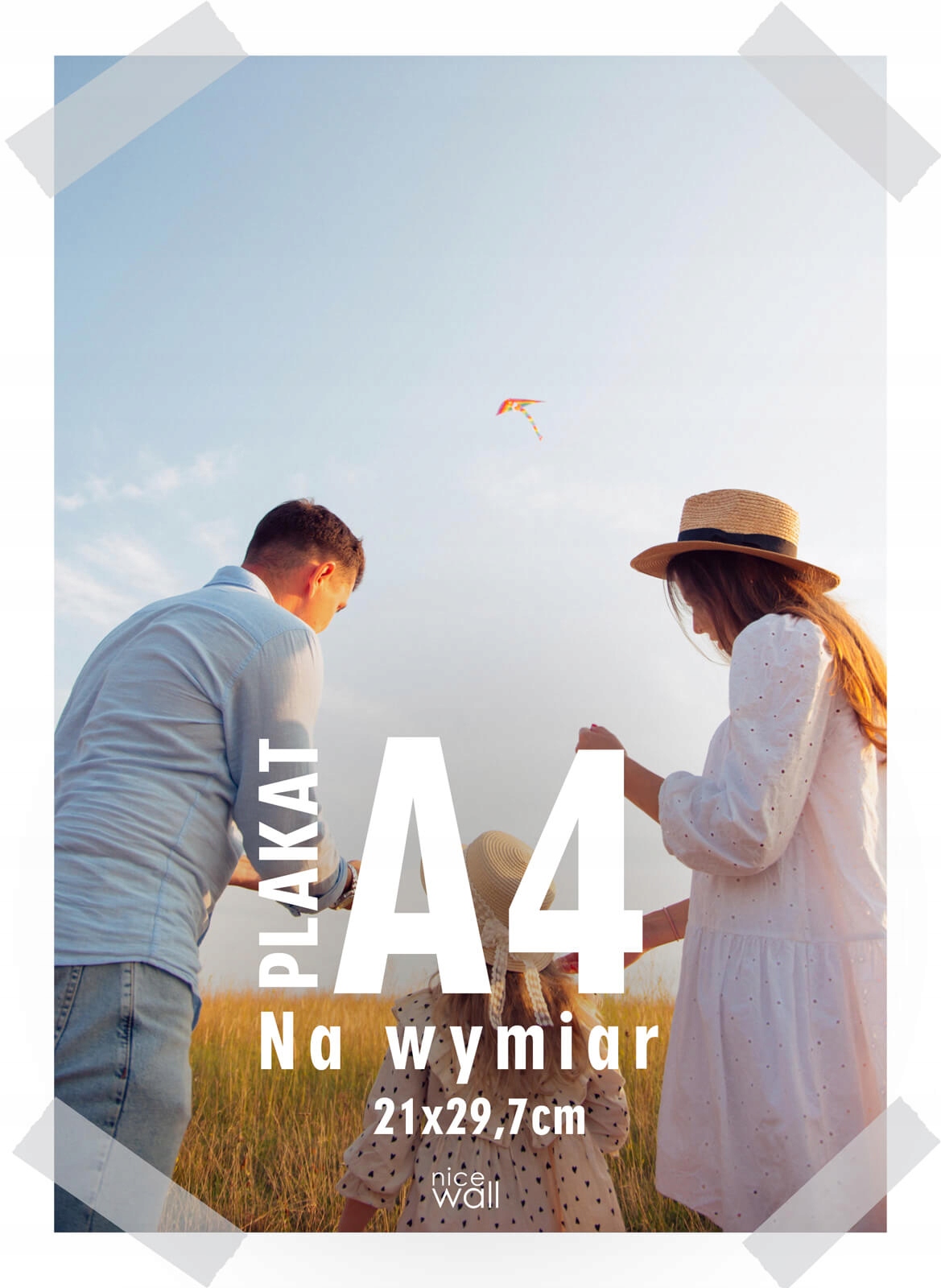 

Plakat A4 na wymiar 21x29,7cm Fotoplakat ze zdjęca